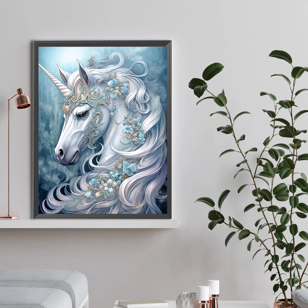 Diamond Painting - Full Round Drill - Unicorn(Canvas|30*40cm)