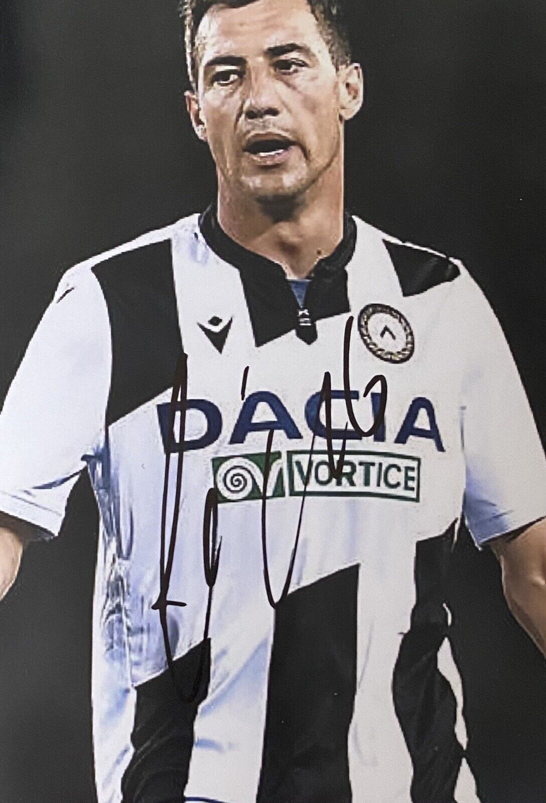 Mato Jajalo Hand Signed Udinese Calcio 6X4 Photo Poster painting