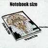 Indian Wolf Special Shaped A5 5D DIY Diamond Art Painting Notebook Kit