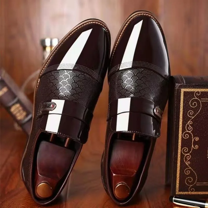 Men's Italian Handmade Fashionable Leather Shoes