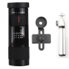 Pocket Portable Telescope Monocular 7X18 /10-30*21Mini Optics Night Vision Spotting Scope