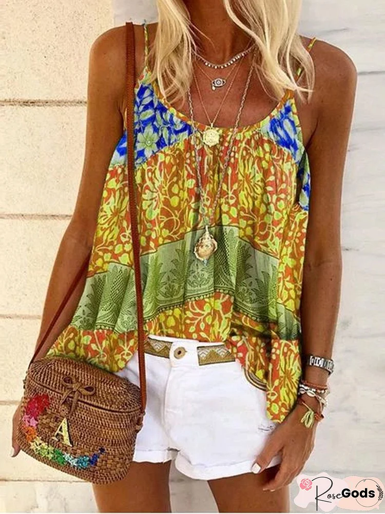 Bohemian Casual Women Camisole