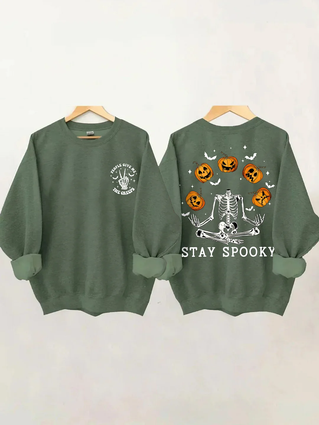 People Give Me The Creeps Stay Spooky Sweatshirt
