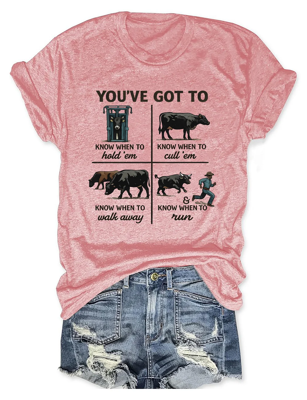 You've Got To Know When To Hold'em T-shirt
