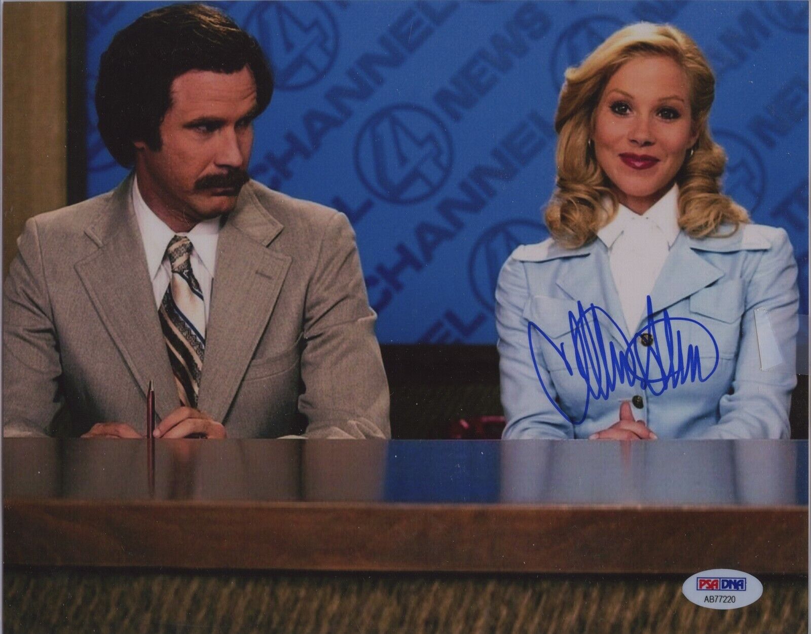 CHRISTINA APPLEGATE 8x10 Photo Poster painting Signed Autographed Auto PSA DNA COA Anchorman