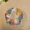 Diamond Painting Christmas Wreath Pendant