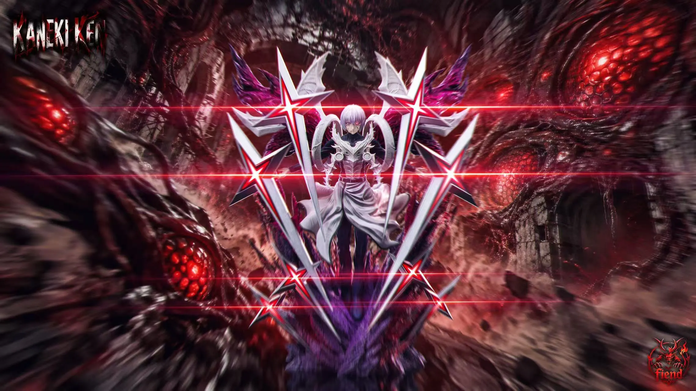 Fiend Studio - Ken Kaneki Tokyo Ghoul 1/6 Statue(GK)-