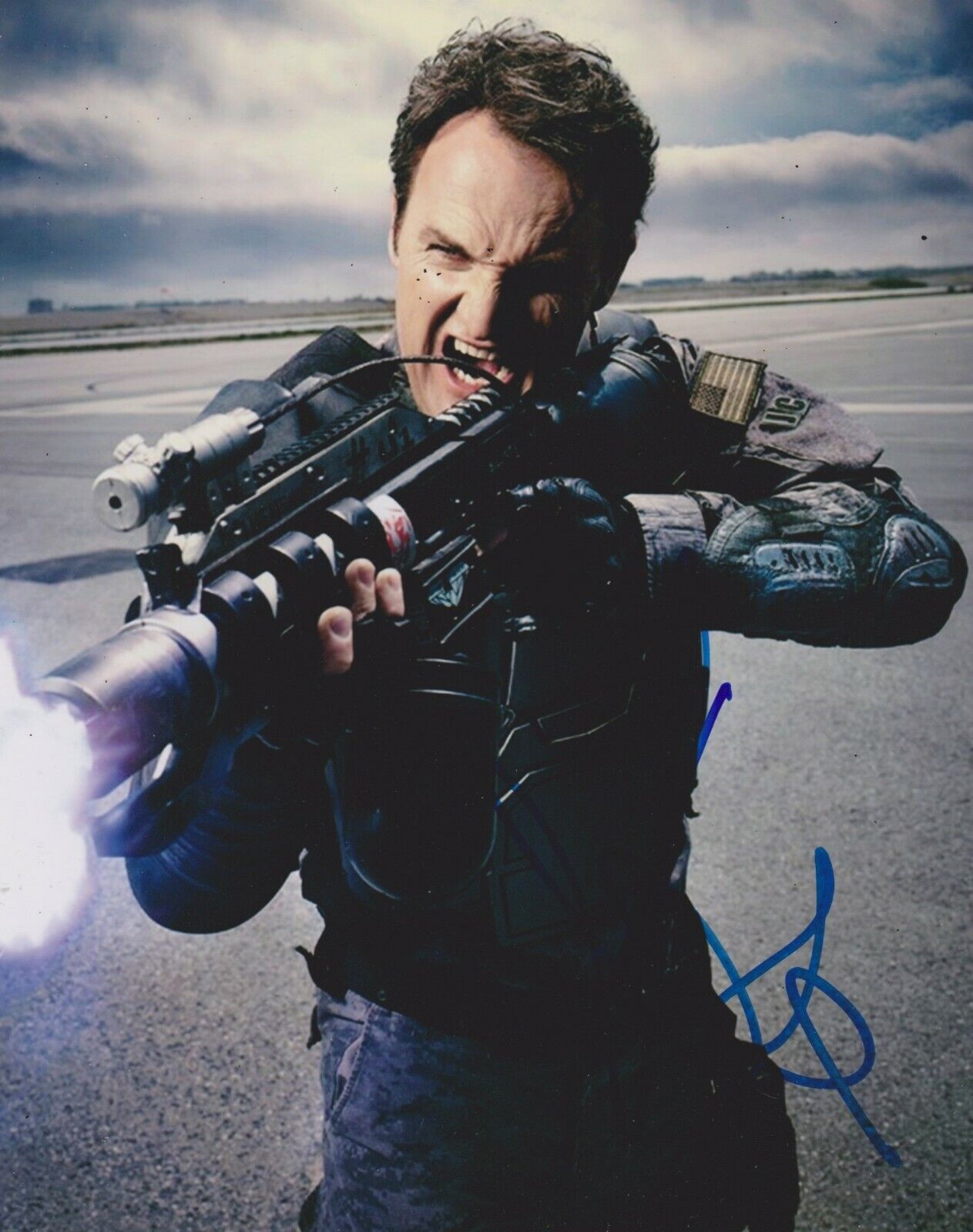 Jason Clarke Signed Terminator: Genisys 10x8 Photo Poster painting AFTAL