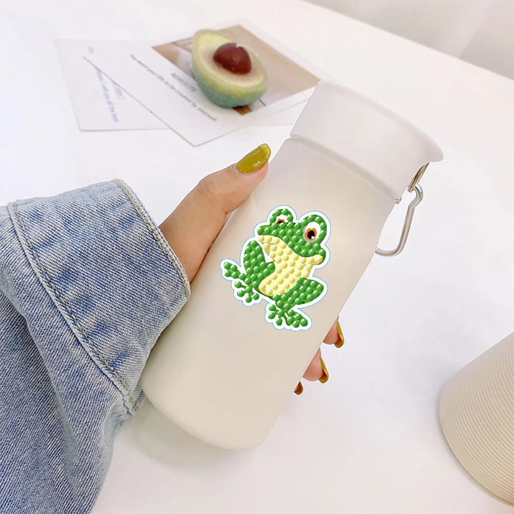 Diamond Painting Sticker Cartoon Pattern DIY Art Craft for Kids Adult Gift Rewards