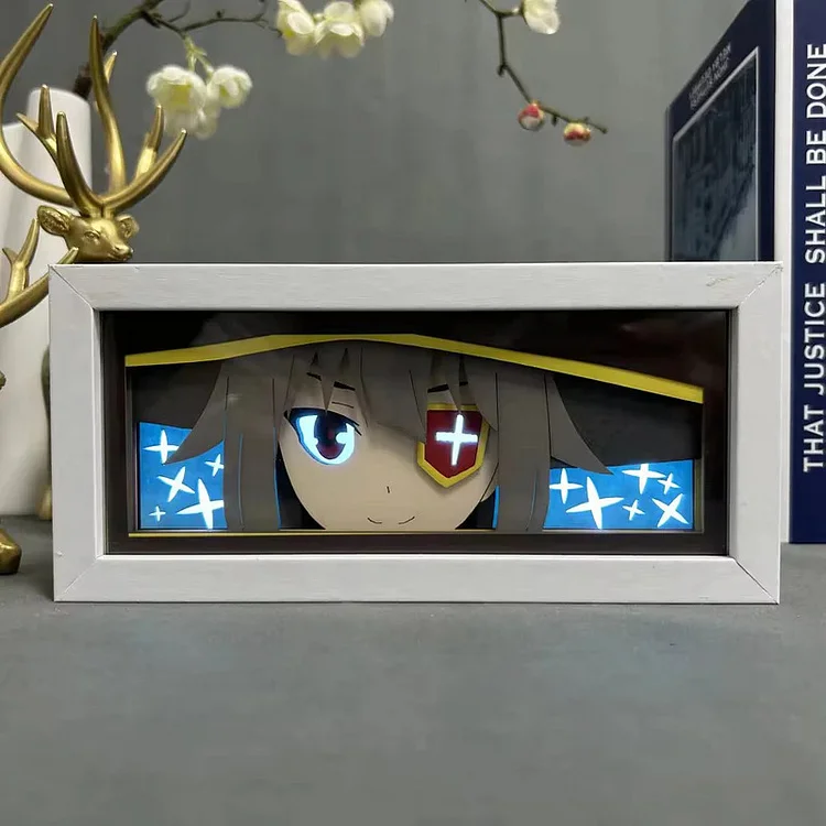 3D LED Box Light - Konosuba-Megumin