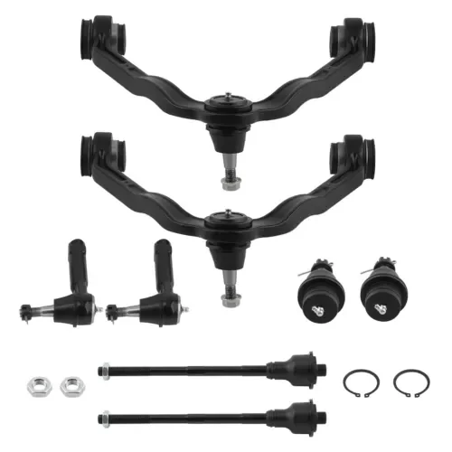 Dronehint Front Suspension Upper Control Arms Tie Rods for 2001 2002 2003-2006 Chevy Tahoe (For: GMC) Parts
