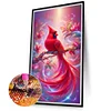 (40*70cm)Cardinal - Full Round Drill Diamond Painting
