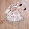 Kids Baby Girl Long Sleeve Sweet Princess Dresses