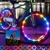 LED Bike Wheel Lights Waterproof Bicycle Spoke Lights 16 Colors Bike Tire Lights