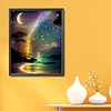 Aurora Moon-11CT Stamped Cross Stitch 40*50cm