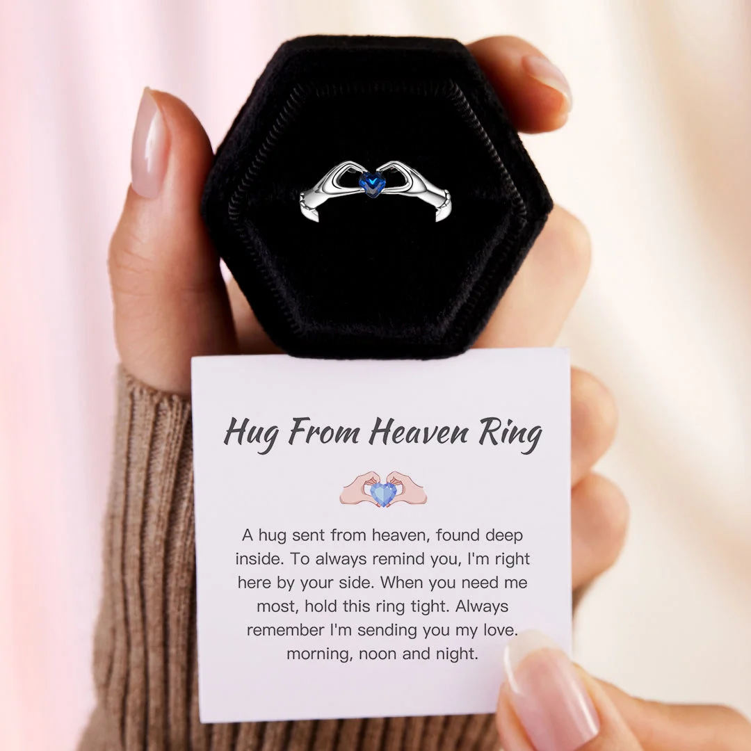 A NEW BLUE HEART RING