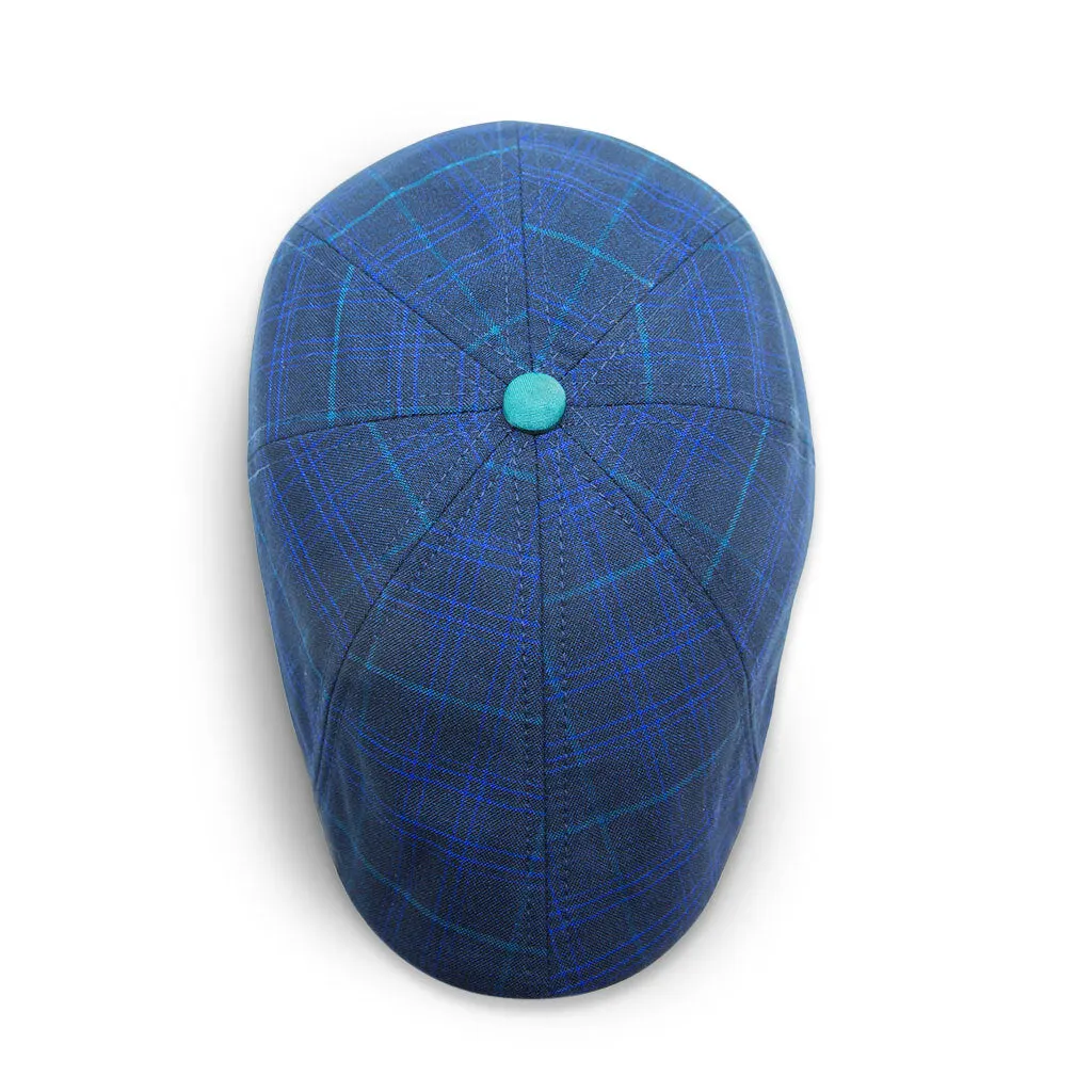 Hatsfashion-The Midnight Summer Peaky   Cap - Plaid