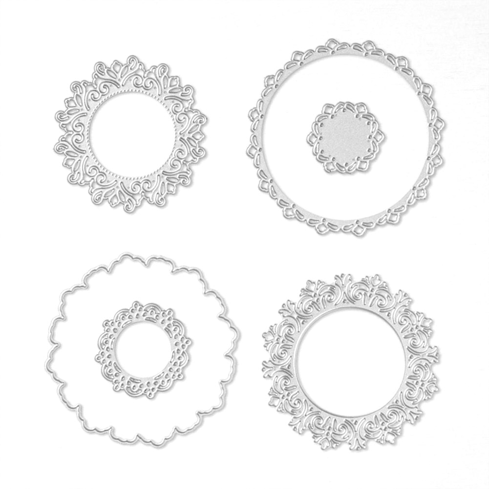 

Flower Wreath - Paper Craft Cutting Dies, 501 Original