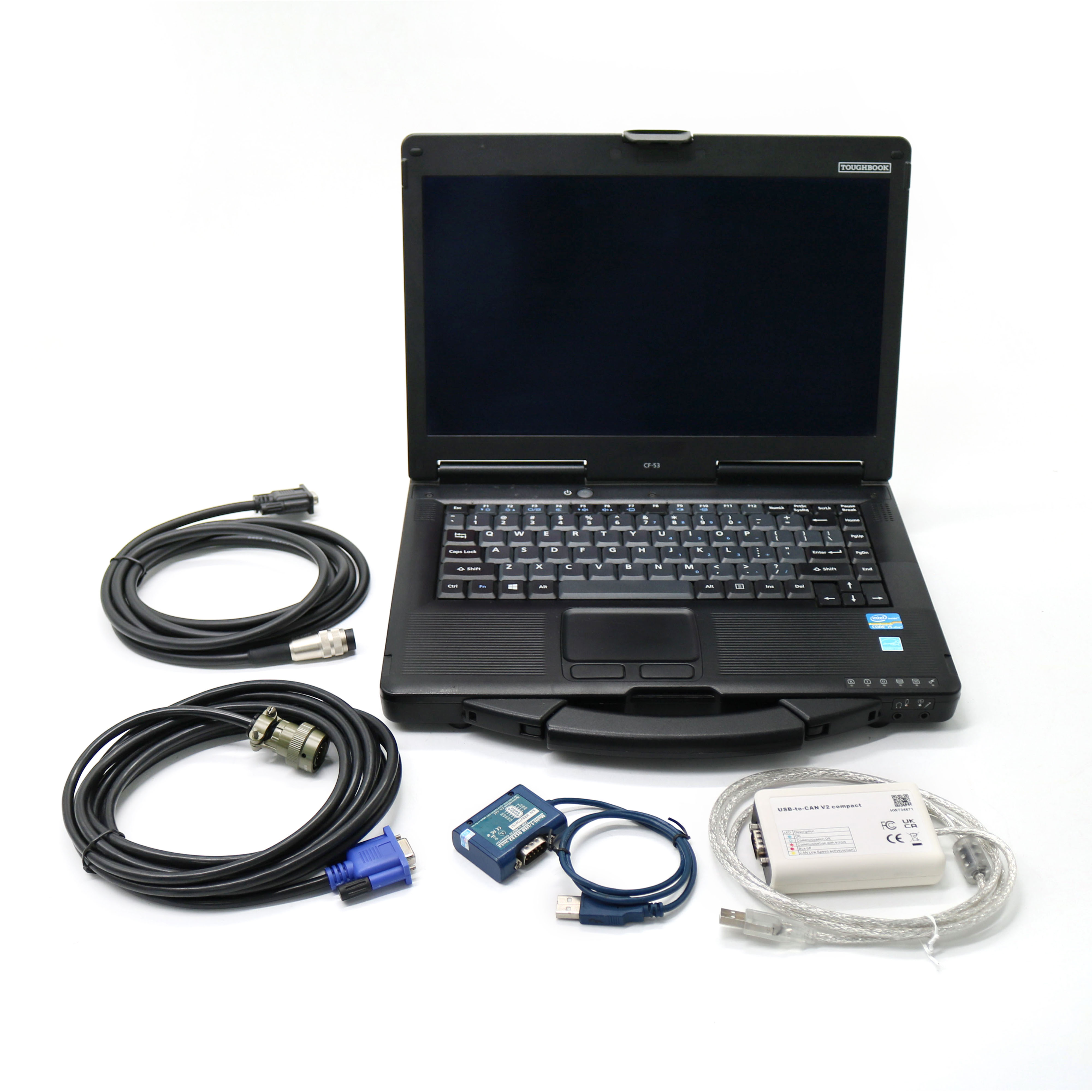 MUT-Ⅲ Scanner Tool for Mitsubishi obd2 Excavators Heavy Machinery Diagnostic Tool (Tool with Engine Scope Software Laptop)