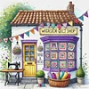 Sewing House-14CT Stamped Cross Stitch 40*40cm/15.75*15.75in