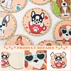 8PCS Special Shape Diamond Painting Coasters Kits (Puppy)