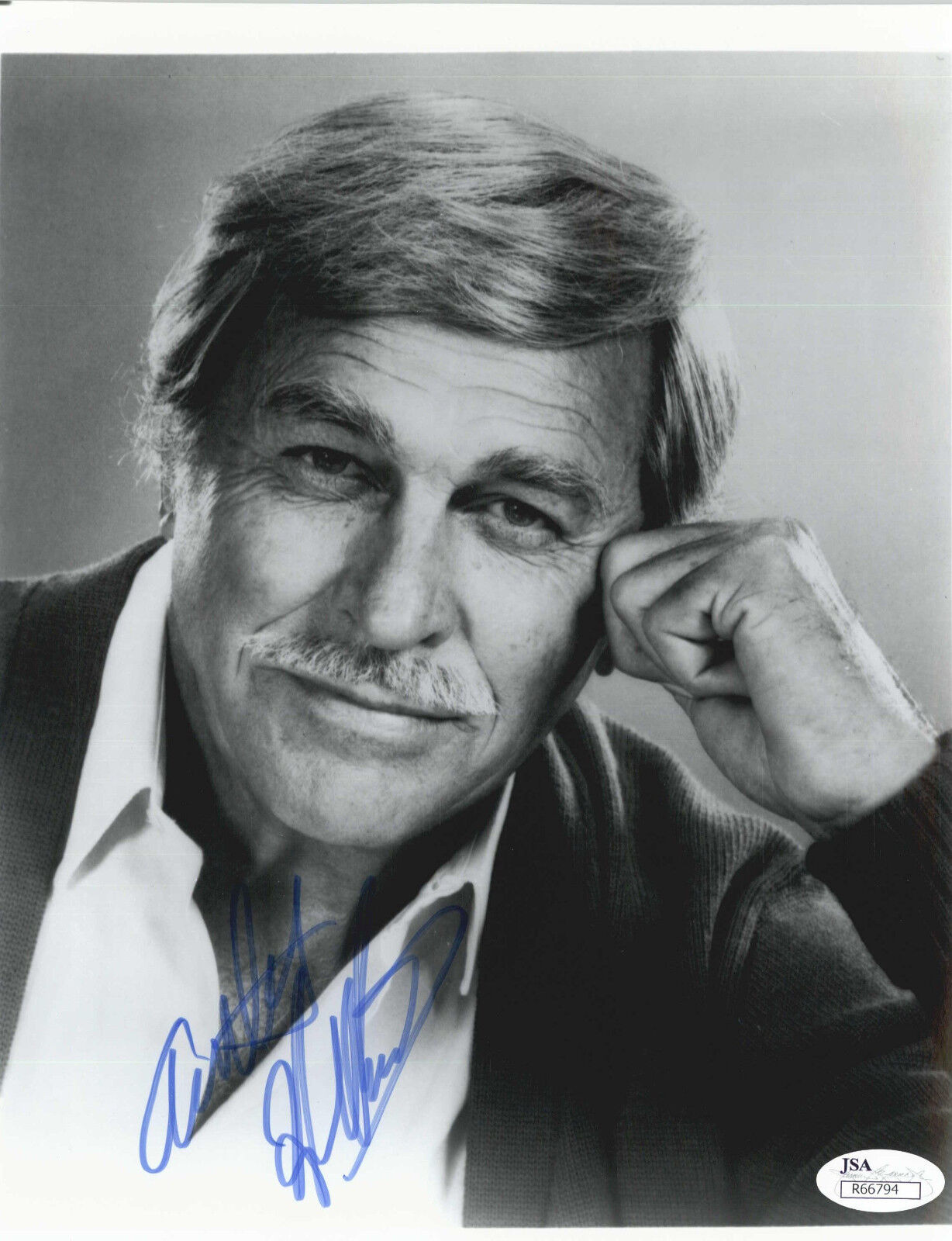 HOWARD KEEL, ACTOR (DECEASED) CLAYTON IN DALLAS SIGNED 8X10 COA R66794