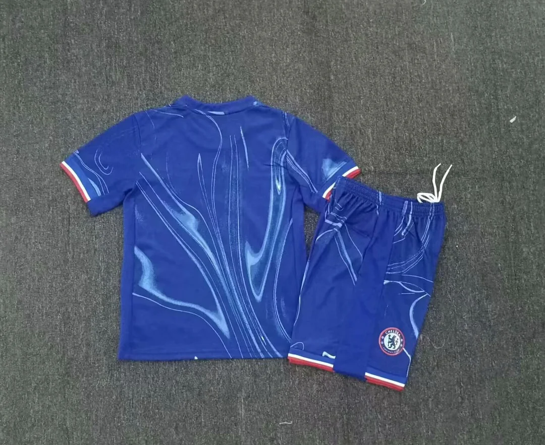 24/25 Chelsea Home Kids Kit Football Jersey Thai Quality