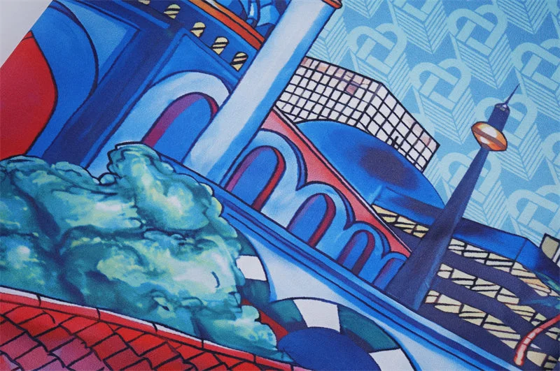 Casablanca 2023 new silk short-sleeved shirt