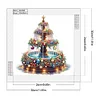 Fontaine De Noël-Peinture Diamant En Forme Spéciale-30*30CM