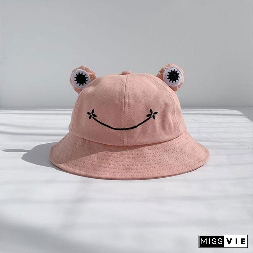 Frog Eyes Fisherman Hat