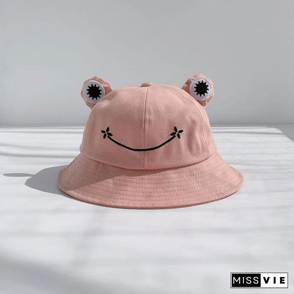Frog Eyes Fisherman Hat