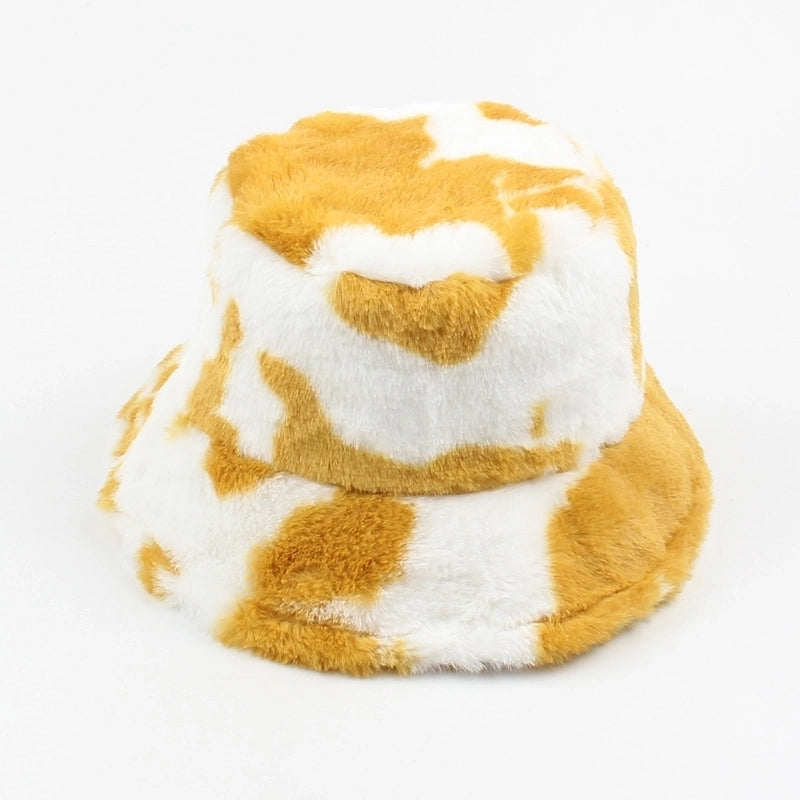 Hot Selling Fashion New Milk Pattern Fashion Basin Hat