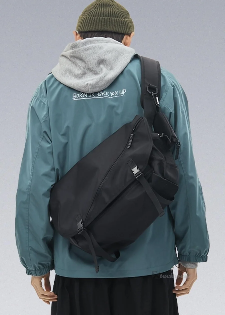 Minimalist Messenger Bag | Techwear, Darkwear Shop