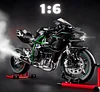 Spray Dynamic 1:6 Large h2r Motorcycle Model Alloy Simulation Motorcycle Model Hand-made Ornaments