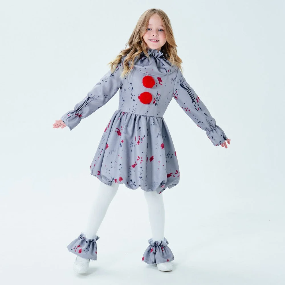 Stephen King's It Girl Pennywise Halloween Costume-elleschic