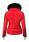 Women's short parka coat pink