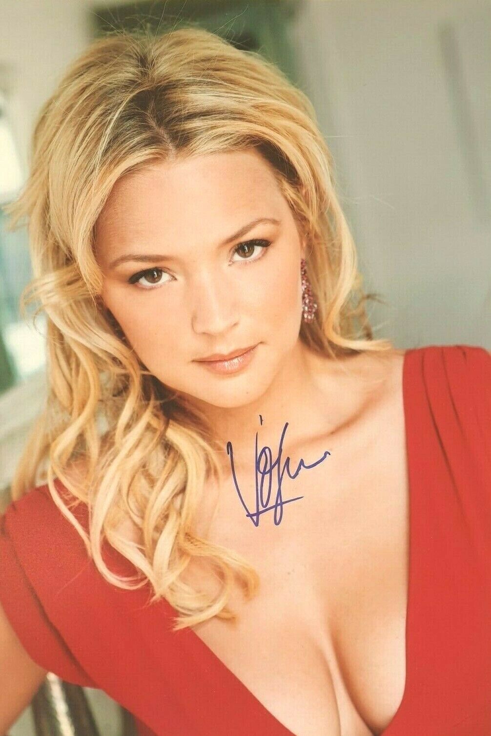 VIRGINIE EFIRA In-Person Signed Autographed Photo Poster painting RACC COA Elle Benedetta Sybil