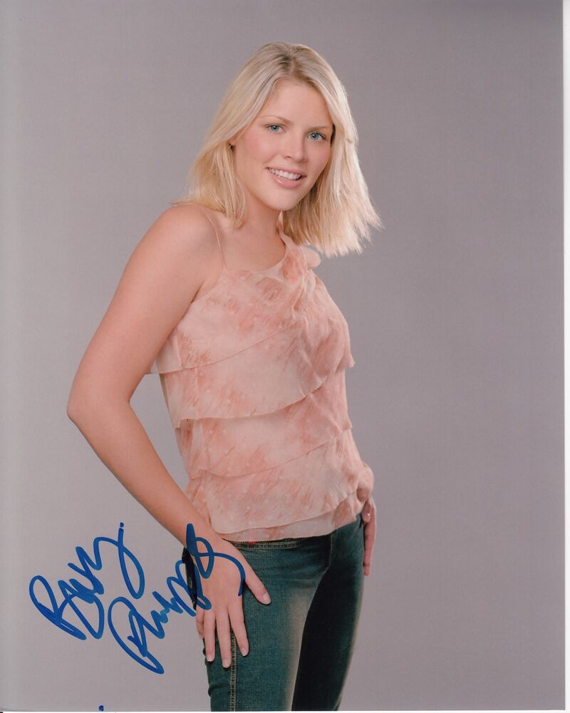 BUSY PHILIPPS hand-signed SEXY 8x10 CLOSEUP IN JEANS authentic w/ UACC RD