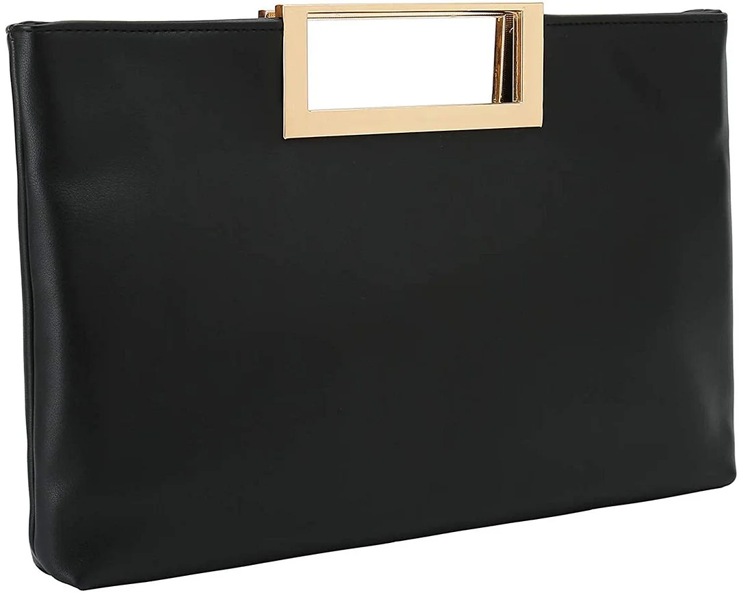 Fashion PU Leather Handbag Stylish Women Convertible Clutch Purse