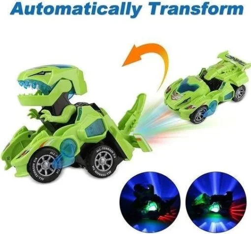 Early Christmas Sale – 49% OFF🎁LED DINOSAUR TRANSFORMATION CAR TOY