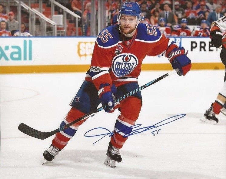 Mark Letestu signed Edmonton Oilers 8x10 Photo Poster painting autographed 2