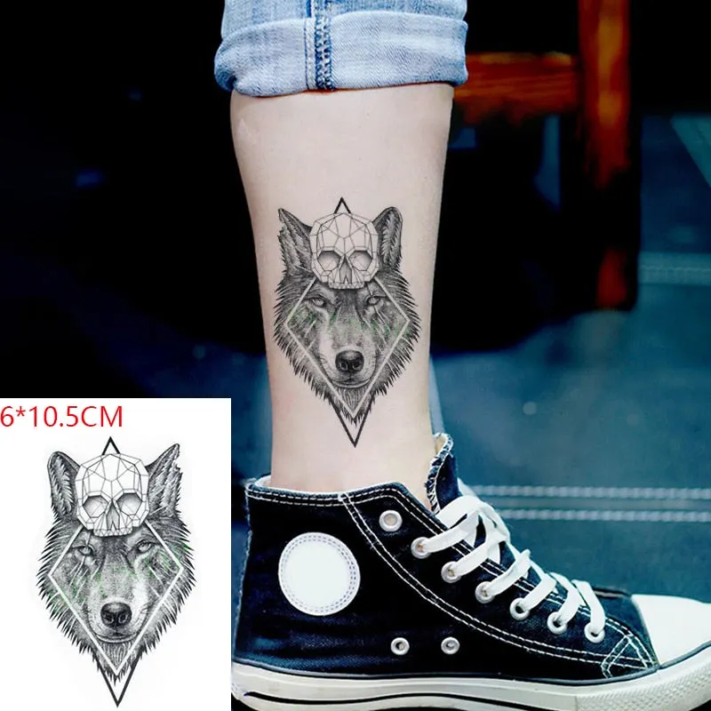 Waterproof Temporary Tattoo Stickers Moon Hill forest star Fake Tatto Flash Tatoo Tatouage Body Art Hand Foot for Girl Women Men