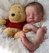 20'' Newborn Sleeping Baby Preemie Handmade Soft Reborn Baby Doll Boy Named Noren with "Heartbeat" and Sound - RBBI-Myrebornbabydoll&reg; Creativegiftss&reg;