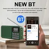 Portable DAB+ Digital Radio Bluetooth-Compatible Solar/Rechargable FM Radio