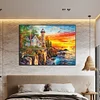 Diamond Painting-DIY Full Round Drill Lighthouse（70*50cm）