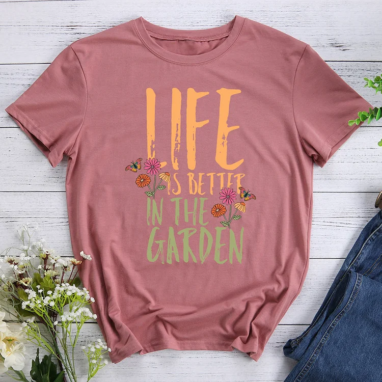 ANB - Life is better in the garden T-shirt Tee -012558