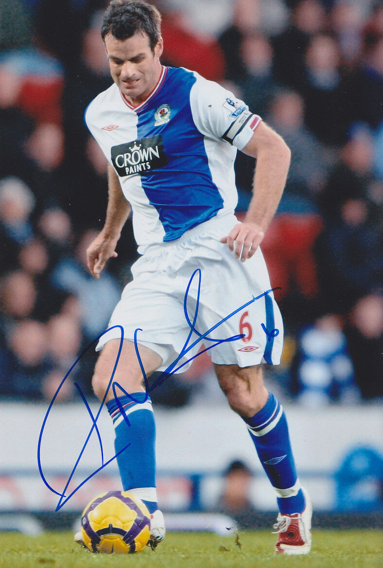 Blackburn F.C Ryan Nelson Hand Signed Photo Poster painting 12x8.