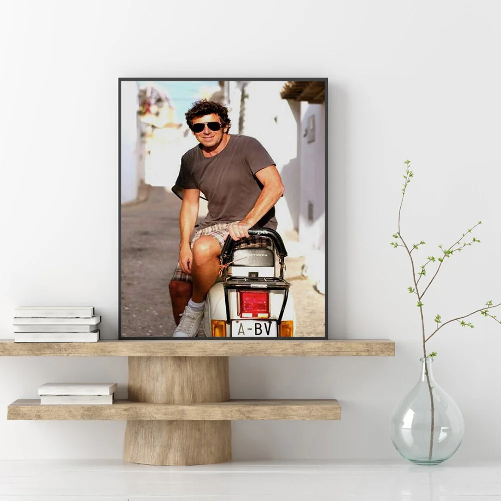 Full Round Diamond Painting 30*40cm - Patrick Brewer