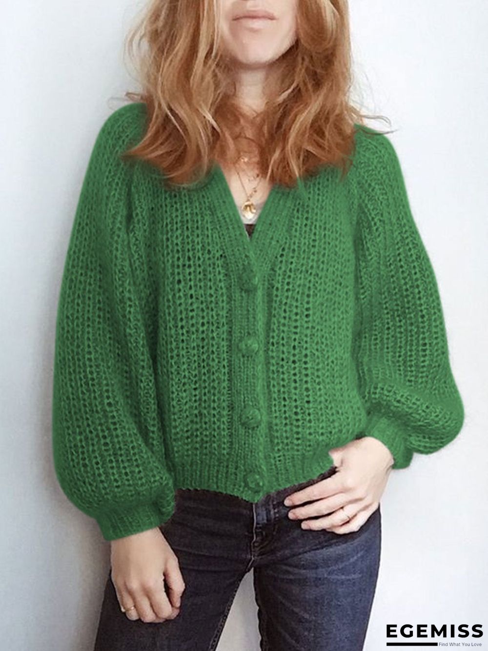 Casual cardigan sweater | EGEMISS