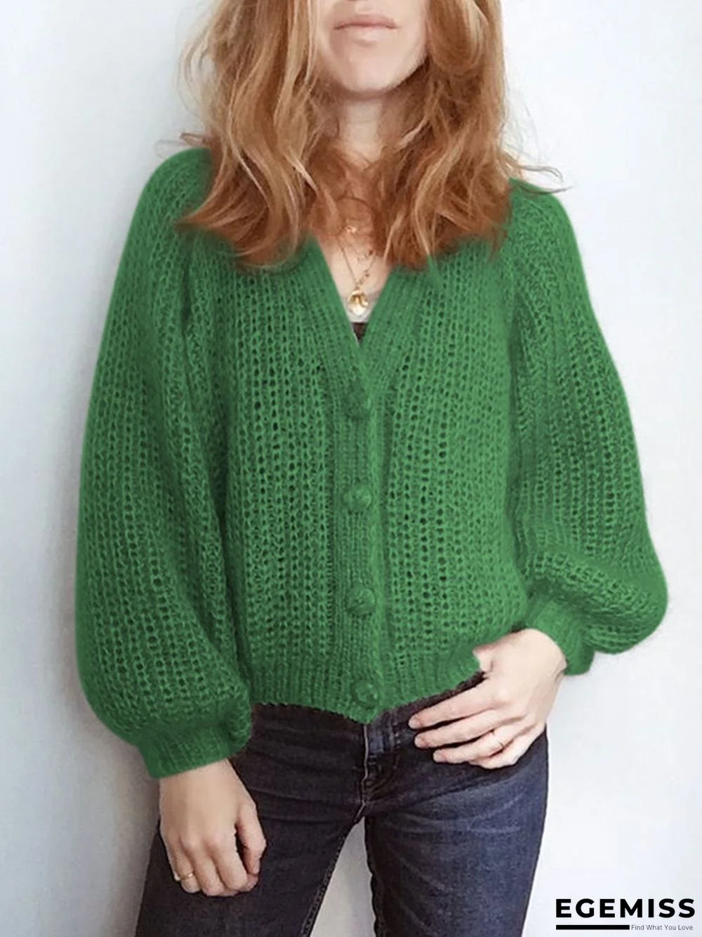 Casual cardigan sweater | EGEMISS